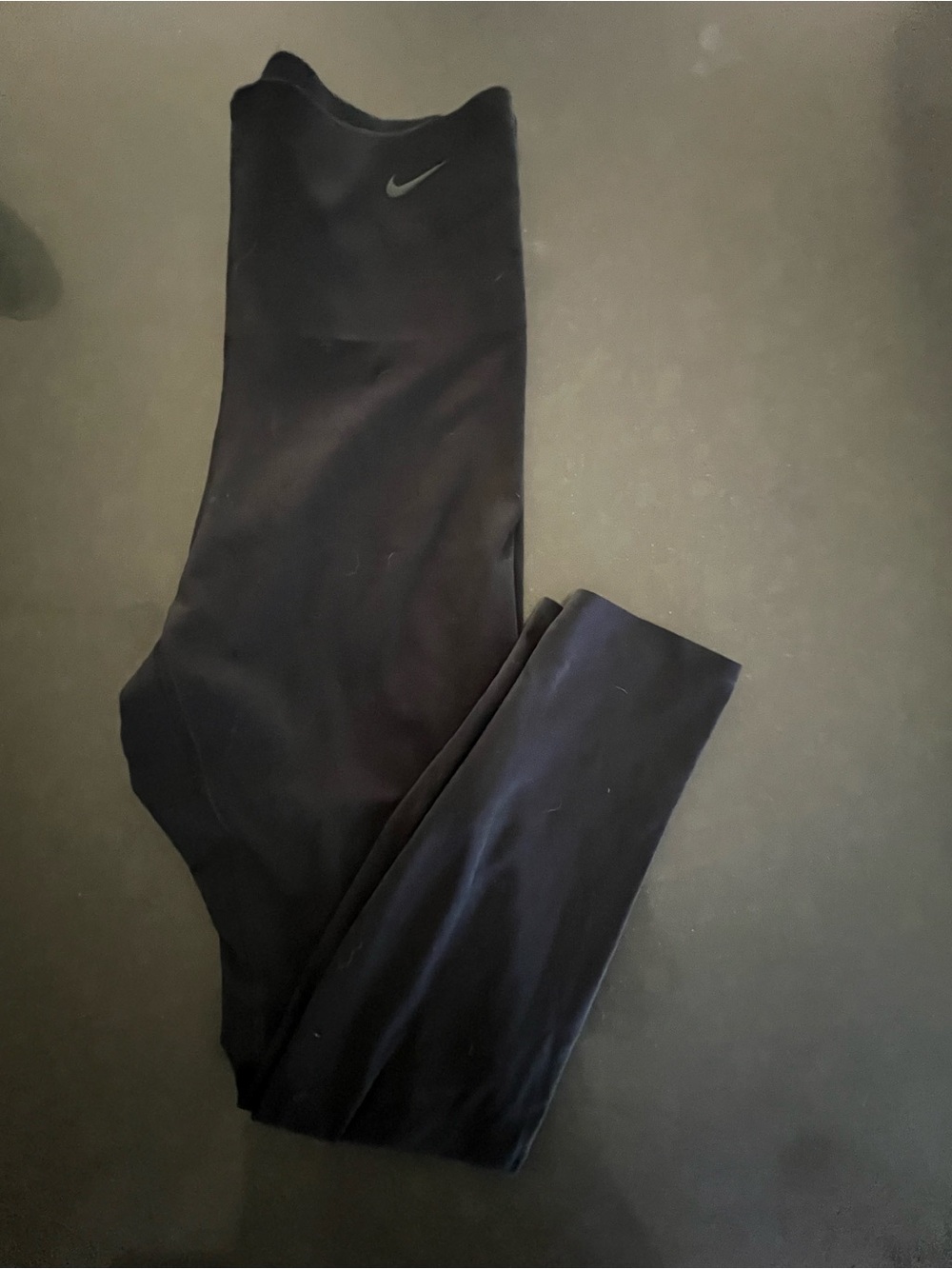 Women’s Dri-FIT High Rise Black Full Length Leggings Size M - Picture 2 of 8